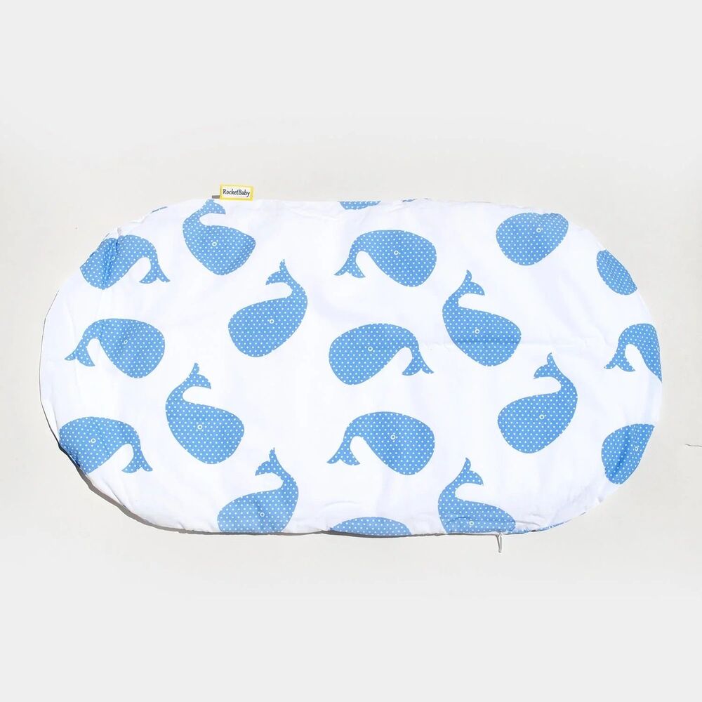 RocketBaby Topponcino Montessori Baby Cushion Blue